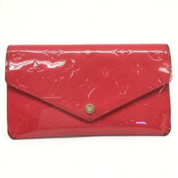 Louis Vuitton Portefeuille Jeanne Vernis Pink Long Wallet - Picture 1 of 7